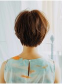韓国風ショートボブ