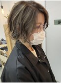 【cuzKLUB】ハイライト×inoaカラーグレージュ