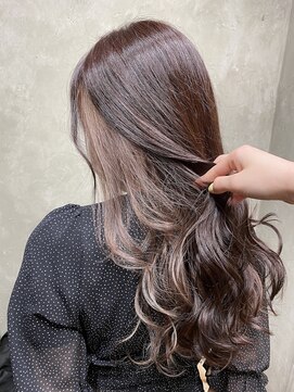 サロンドミルク 溝の口店(salon de MiLK) インナーカラーミルクティー