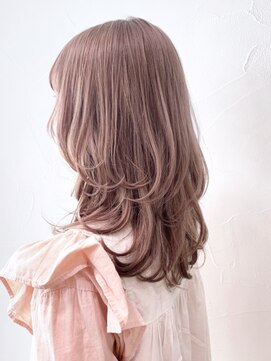 アイティーバイアルバム 松戸店(IT by ALBUM) ラベンダーベージュ_ミニウルフテラコッタくすみブルー_ba329251