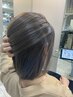 人気No.2＊初白髪ボカシの方に【ハイライト+全頭カラーカット＋ナノバブル】