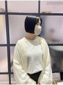 【YOKE】大人ミニボブショートボブ切りっぱなしボブ