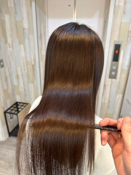 ナンバー アンフィール 渋谷(N° anfeel) 【多田】@tomoki___tada 髪質改善ふわっと揺れるうる艶髪ロング