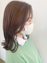 顔周りが肝心！韓国風レイヤーカット♪