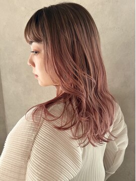 ハイプ(HYPE) 【藤沢/辻堂】ブラウン/ピンク/グラデーション/ダブルカラー