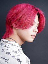 スキル(SKILL) 赤髪センターパート