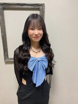 ガルボヘアー 名古屋栄店(garbo hair)&nbsp;#名古屋#栄#プルエクステ#ロング#黒髪#清楚#10代#20代