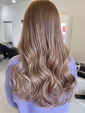 リベルテ 岡崎店(Liberte) ハイライト履歴あり♪ミルクティーベージュ