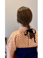 フィーロ バイ ストリング(filo by string) 【filo山口】袴+タイトポニーヘアセット