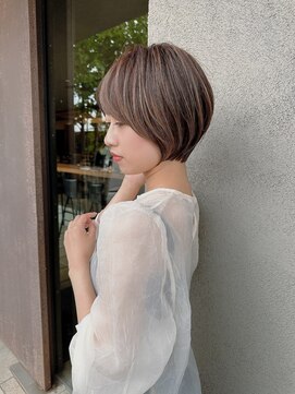 ロンド ラマ 岐阜(Lond bla-ma) ショートボブ/くびれショート_4402