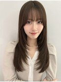 ★くびレイヤーロングエモージュサイドバング門口直詳