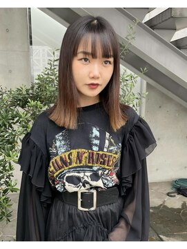 ロイリー バイ ローウェ 立川(Loely by Louwe) ベージュ/ハイトーン/レイヤー/ボブ/立川/髪質改善/ヘアセット