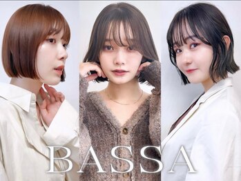 バサ 高田馬場店(BASSA)の写真/【顔型診断】で似合わせを実現！mm単位でこだわる前髪や顔周りはどこからみても美しいシルエット☆