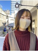 チラ見えインナーカラー