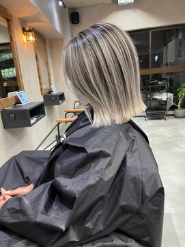 サニー 渋谷(SUNNY) 美髪/ホワイトグレージュ/こなれミディ[渋谷/渋谷駅]