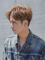 シティ(CITY) 【メンズstyle】ベリーショートニュアンスパーマグレーベージュ