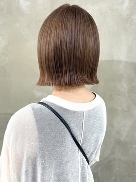 マジコ 下北沢本店(Magico) ボブ/ミルクティーベージュカラー/ブリーチ/ダブルカラー/下北沢