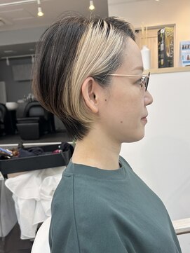 アルトル 池袋(altru) 大人可愛い前下がりショートボブ