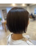 切りっぱなしボブ