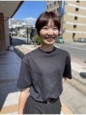 秋カラー×ショートスタイル
