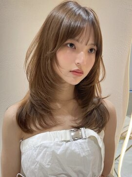 サイン 渋谷(SIGN) レイヤーカット透明感カラー髪質改善小顔ヘア韓国ヘア