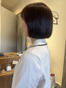 メルト 吉祥寺(melt) モーヴピンクローズブラウン吉祥寺似合わせショートボブ顔周り