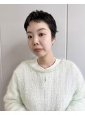 ピンパーマで柔らかいベリーショートに♪