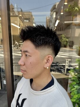 ヌーク 押上店(NooK) フェード　スパイキー