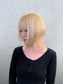 ジルバイジゼル(JILL by GiseL) ダメージを最小限に抑えたケアブリーチでブロンドウルフスタイル