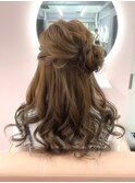ガーリースタイル/心斎橋/ヘアメ/セットサロン