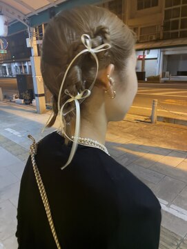 美容室 アイディー i-dee ツインアレンジ