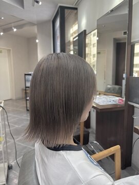 プライマル 稲毛店(PRIMAL) くびれヘア/アプリコットオレンジ/ハイライトカラー/稲毛