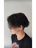【メンズ限定】質感調整カット＋似合わせパーマ  14036→8000