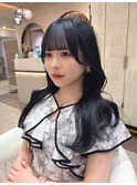 ◆暗めカラー/韓国風巻き/レイヤー/髪質改善/縮毛矯正/銀座