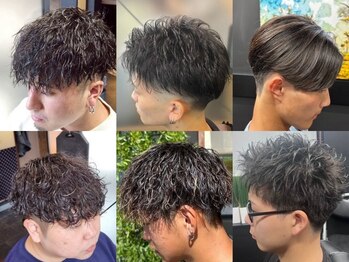 メンズジョイ 松江学園店(men’sjoy)の写真/メンズ専門店でしかできない、トレンドパーマスタイルを体験!あなたの個性を引き出すお洒落なヘアに。