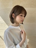 ソト 銀座(soto.)&nbsp;ミディアムヘア/暗めカラー/ボブ/ハイライト/銀座