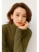 ココアブラウンショートボブ20代30代40代