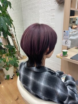 アメイジングヘアー 中沢店(AMAZING HAIR) ウルフ×デザインカラー