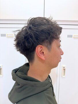 アッシュ 町田駅前通り店(Ash) 【Ash町田駅前通り店　内野光葉】アップバング×波巻きパーマ