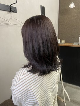 ＊lavender color×レイヤースタイル×ツヤカラー＊