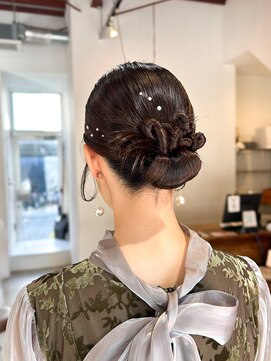 オアズヘアービィグラッド(ORe'S HAIR BE GLaD) カチモリヘア【新潟/ヘアセット/結婚式】