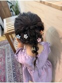 七五三ヘアセット