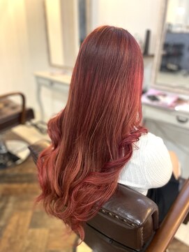 艶レッドカラー