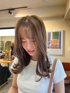 シム 千葉(sim) 千葉駅オリーブグレーココアベージュ小顔