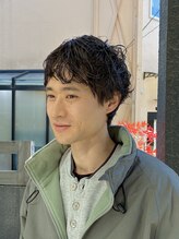 ロライマ 代官山(roraima) メンズショートくせ毛風ナチュラルウェーブパーマ