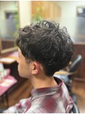 メンズパーマstyle