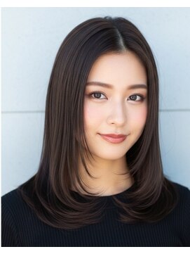 土曜日のクジラ 黒崎店 ナチュラル内巻きミディアム