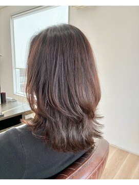 ビーズ ノイ(BEE´Z ＮＥＵ) ブラウン&外はね3.3ダークアッシュ