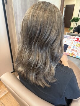 ラ ブリエ 成田公津の杜(La briller) イメチェン/ピンクベージュ/アンブレラカラー/前髪/成田