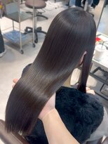 シェノン 梅田(CHAINON)&nbsp;イメチェン/ピンクベージュ/アンブレラカラー/前髪/梅田